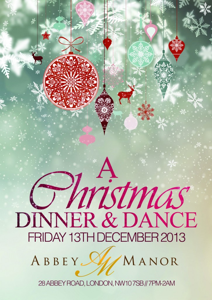 Abbey Manor invites you to a Christmas special dinner & dance DesiMag